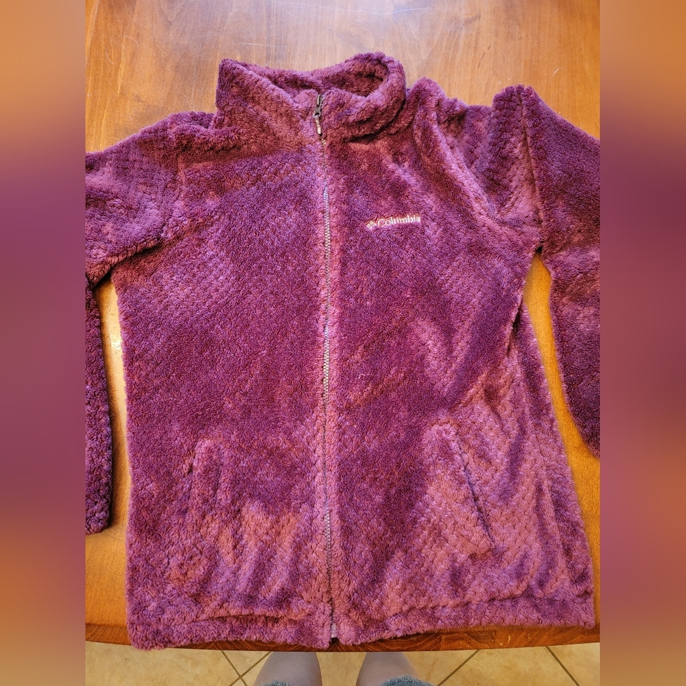Columbia Kids' Purple Fleece Jacket